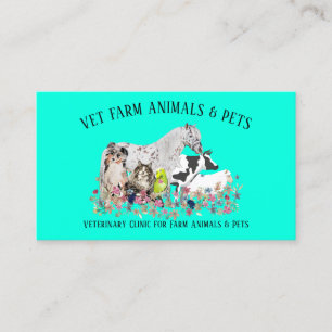 Cartão De Visita Veterinário de Grandes Animais