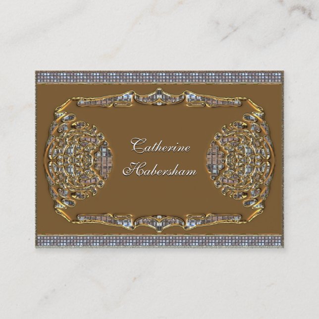 Cartão De Visita Vex Elegante (Frente)