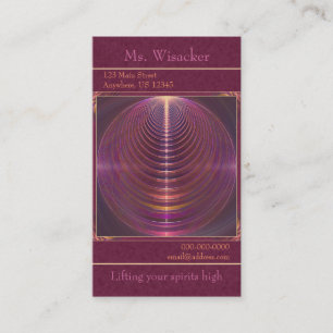 Cartão De Visita Viagem à mandala da alma