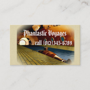 Cartão De Visita viagens phantastic