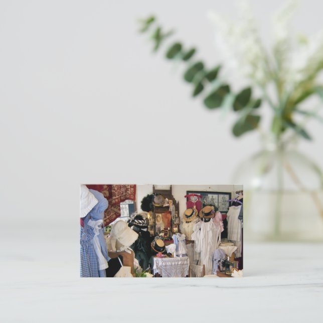 CARTÃO DE VISITA VICTORIAN ENGLAND (Em pé/Frente)