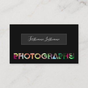 Cartão De Visita Videógrafo Fotográfico Profissional