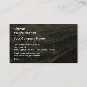 Cartão De Visita Vila de Siloam, Jerusalém, Foto rara da Terra San