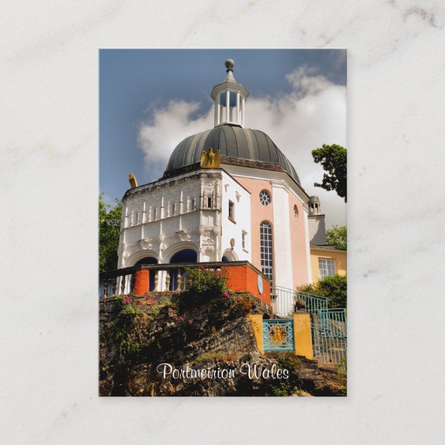 CARTÃO DE VISITA VILLAGE ITALIANO WALES (Frente)