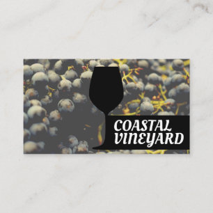 Cartão De Visita Vinho de Fecho  Ícone Vidro