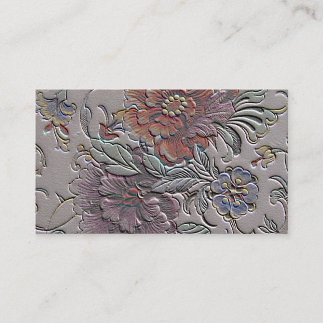 Cartão De Visita Vintage Czechoslovakian (Frente)