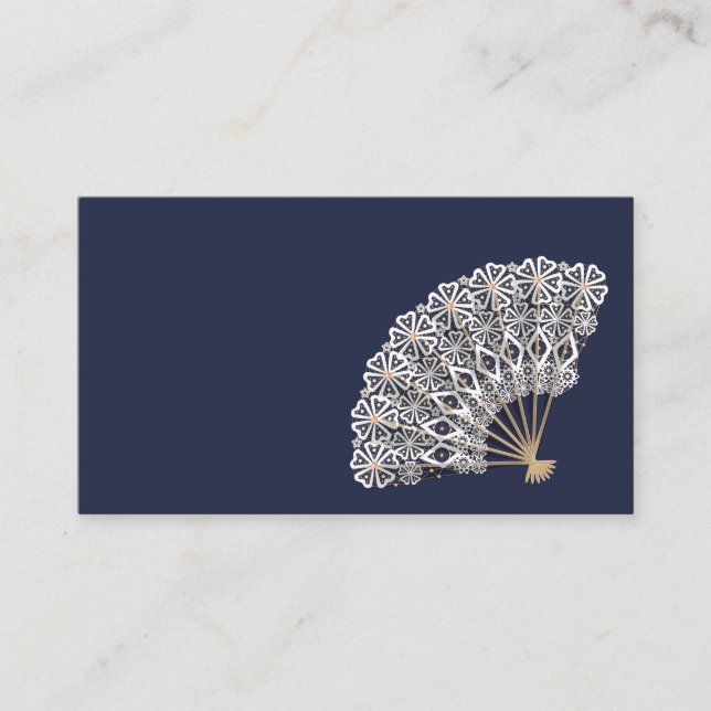 Cartão De Visita Vintage-Fan (Frente)