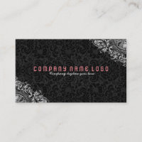 Vintage Floral Elegante Preto e Branco 4