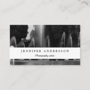 Cartão De Visita Vintage France Versailles Palace Niptune fundadore