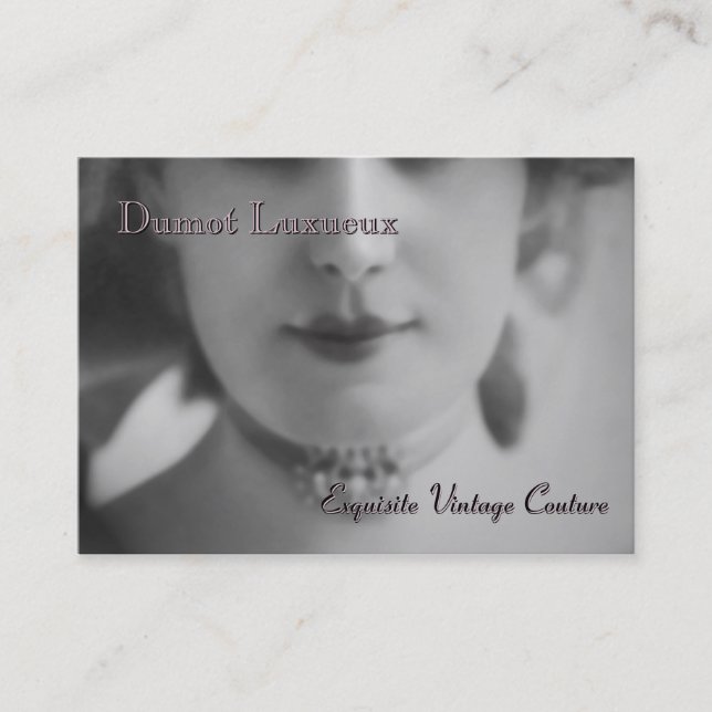 Cartão De Visita Vintage requintado (Frente)