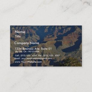 Cartão De Visita Visão Geral do Grand Canyons