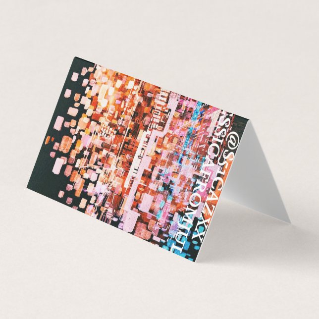 Cartão De Visita Visão noturna de Flight Mug (Frente)