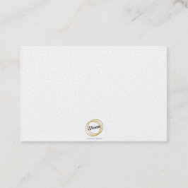 Cartão De Visita Visão noturna do voo