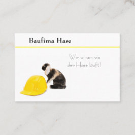 Cartão De Visita Visitenkarte Baubranche und Handwerk 4