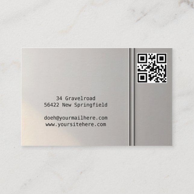 Cartão De Visita Visitenkarte Immobilienmakler Raumausstatter etc (Verso)