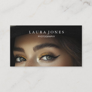 Cartão De Visita Visor de Lente da Câmara Profissional Fotografia