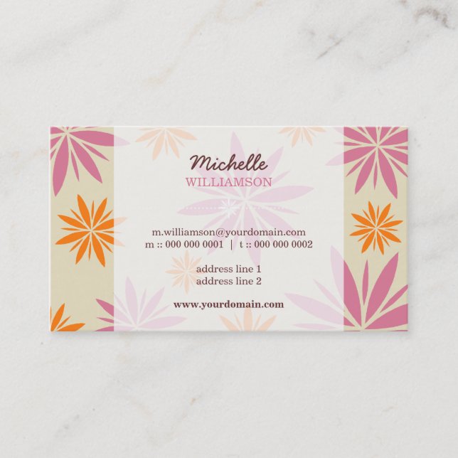 CARTÃO DE VISITA: vitalidade 2 (Frente)