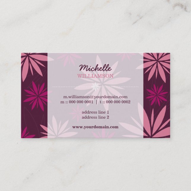 CARTÃO DE VISITA: vitalidade 6 (Frente)