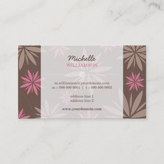 CARTÃO DE VISITA: vitalidade 8 (Frente)