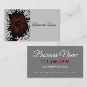 Cartão De Visita Viúva Preta