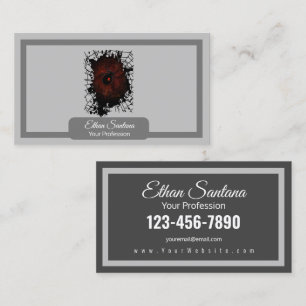 Cartão De Visita Viúva Preta