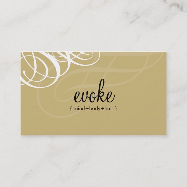 CARTÃO DE VISITA: vogue de designer L10 (Frente)