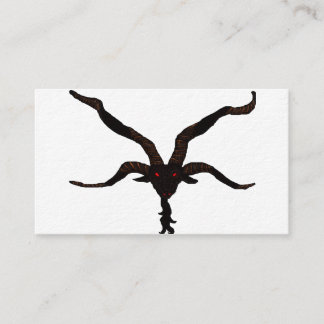 Cartão de visita vulcânico Black Star