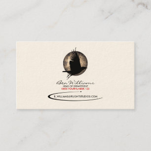 Cartão de visita (W/ Fundo da Lua)