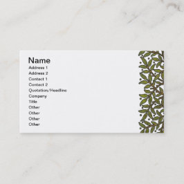 Cartão De Visita Wallpaper Floral William Morris Tree Frieze