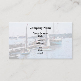 Cartão De Visita Water Front Put-In-Bay OH c1904