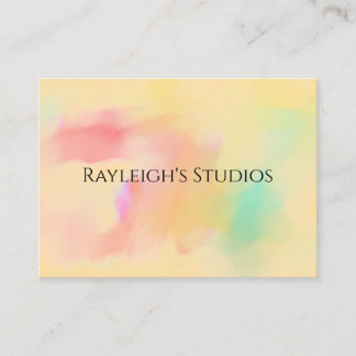 Cartão De Visita Watercolor Boho Cottage Shabby Chic Business Card