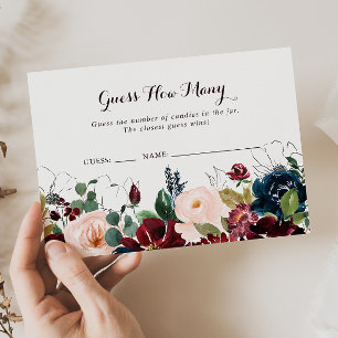 Cartão De Visita Watercolor Ilustrou Quantas Cartas De Jogo