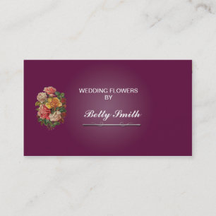 Cartão De Visita Wedding Floral Design