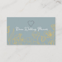 Cartão De Visita Wedding Planner Business Card 