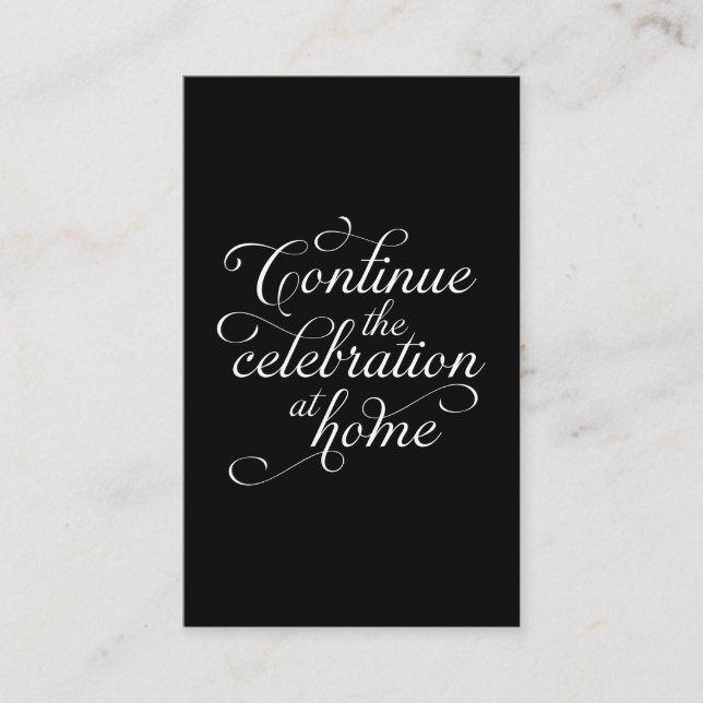 Cartão De Visita Wedding Thank You Card (Frente)