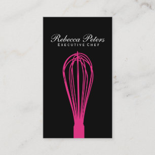 Cartão De Visita Whisk o mestre culinário da variação   (da