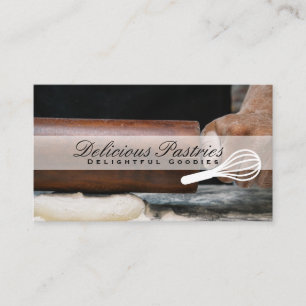 Cartão De Visita Whisk  Pastelaria  Dose  Pino