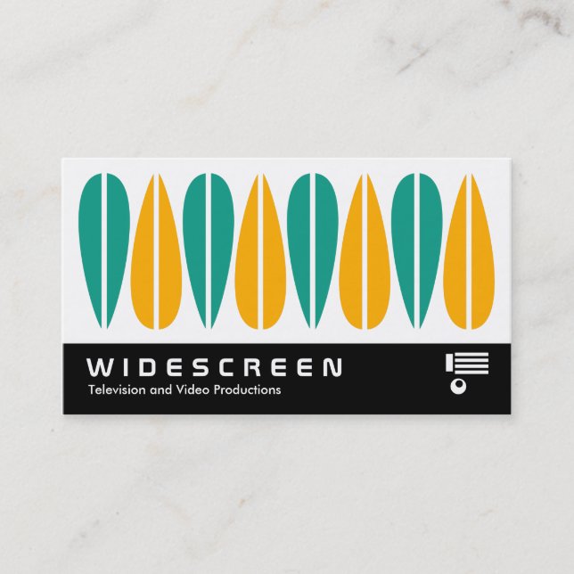 Cartão De Visita Widescreen 0450 - Folhas Retroativas 01 (Frente)