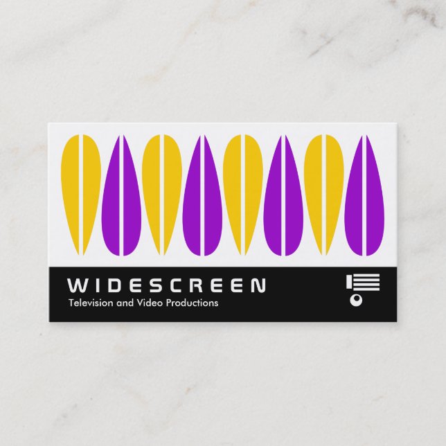 Cartão De Visita Widescreen 0458 - Folhas Retroativas 08 (Frente)