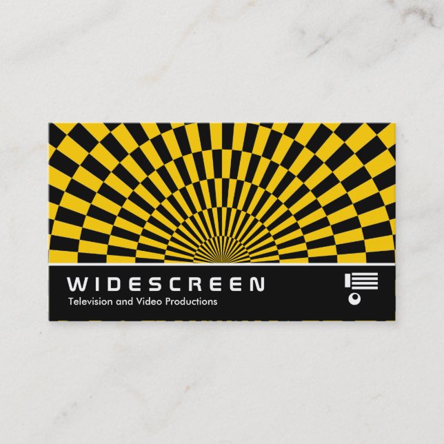 Cartão De Visita Widescreen 198 - Art Deco (Frente)