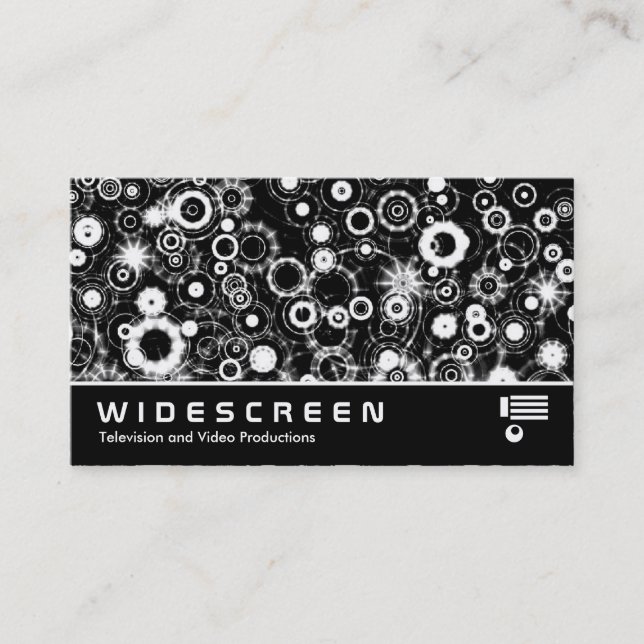 Cartão De Visita Widescreen 292 - Halo Stars (Frente)