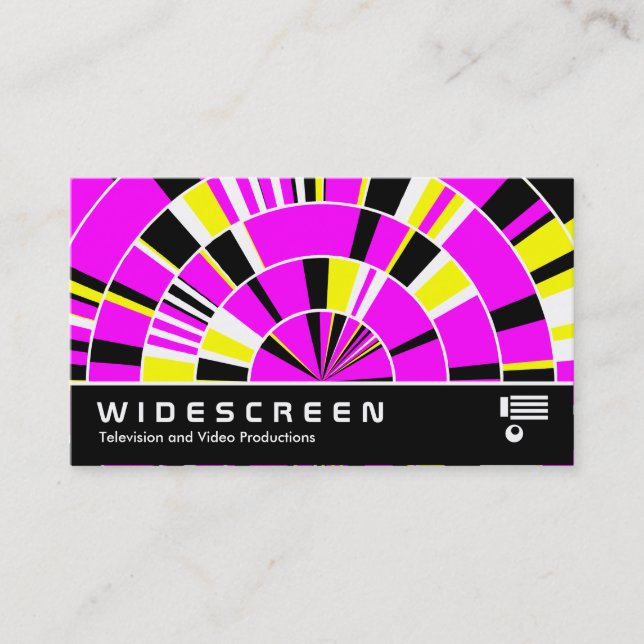 Cartão De Visita Widescreen 308 - Raios Pi 03 (Frente)