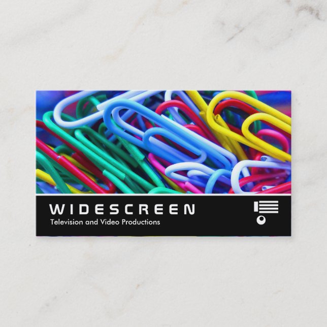 Cartão De Visita Widescreen 321 - Project Paperclip (Frente)
