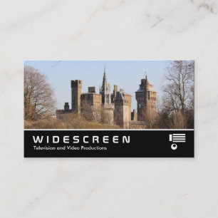 Cartão De Visita Widescreen 386 - Castelo de Cardiff