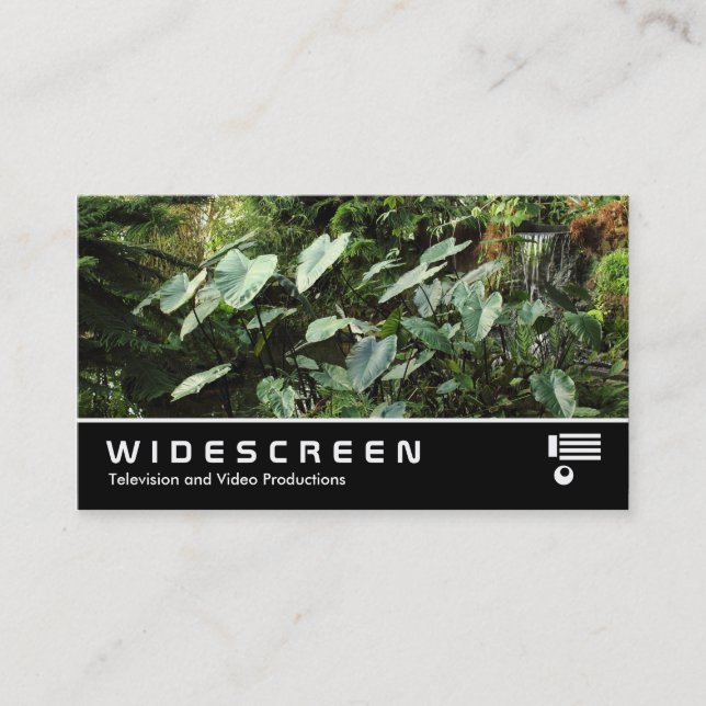 Cartão De Visita Widescreen 400 - Jardins Botânicos (Frente)