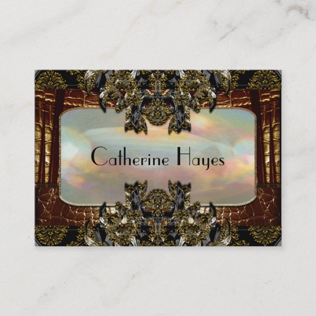 Cartão De Visita Willett Hampton 2,5" Elegante Profissional (Frente)