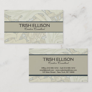 Cartão De Visita William Morris Rua James Acanthus Wallpaper