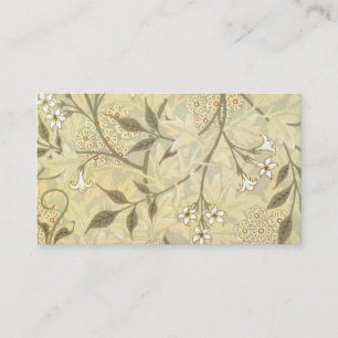 Cartão De Visita William Morris - Wallpaper Jasmine 1872