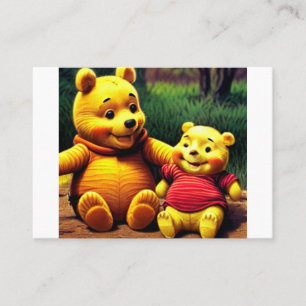 Cartão De Visita Winnie, o Pooh 6.