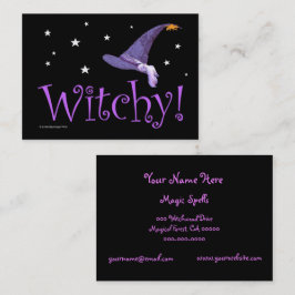 Cartão De Visita Witchy